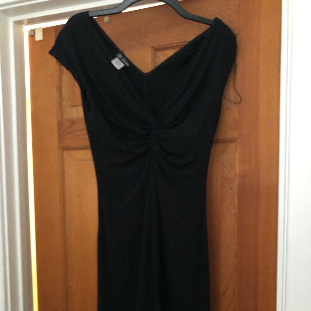 Dress, cap sleeve, mini, black